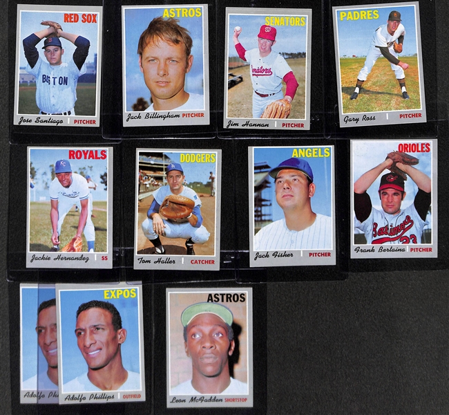 Lot of 750+ 1970 Topps Baseball Cards w. Seaver - Pack Fresh Cards!
